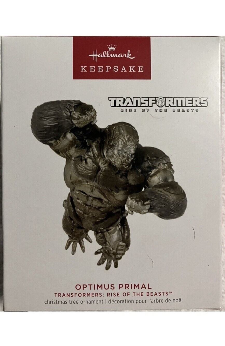 Optimus Primal 2023 Hallmark Keepsake Ornament Transformers Rise of The Beasts